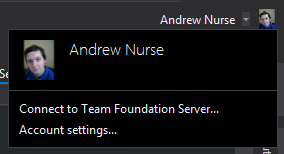 Visual Studio Microsoft account login